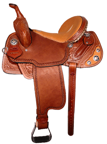 SLM931 Buttercup Stingray Seat Chestnut Leather